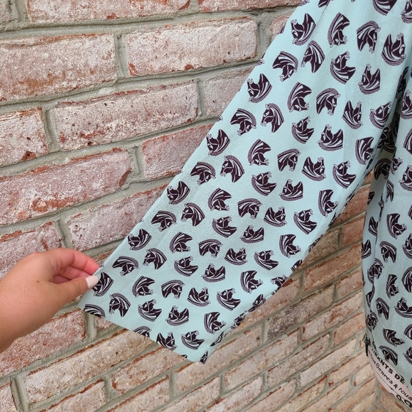 Ann Taylor Mint Green Shirred Horse Top Mint Green - Picture 5 of 6